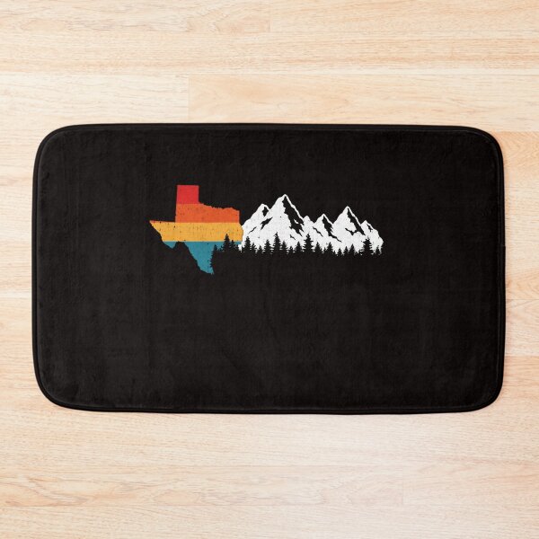 Item preview, Texas Retro Mountains Vintage | Lone Star State Outdoor Adventure Design designed and sold by ronakris009.