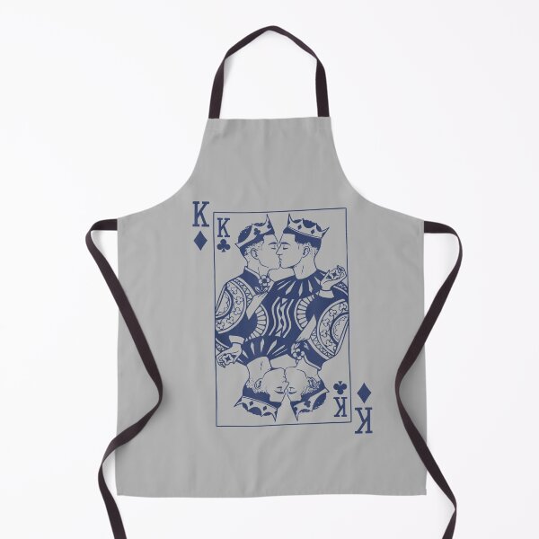 Item preview, King of Hearts Gay Couple Playing Cards LGBTQ Pride Month designed and sold by mjohnson9.
