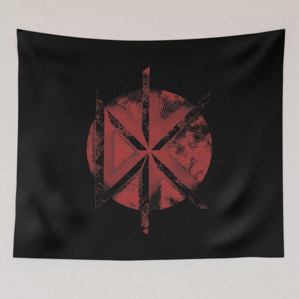 Item preview, Distressed Punk Star Over Red Sun designed and sold by Jakenergen.