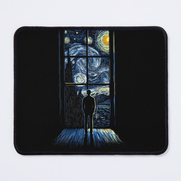 Item preview, Window in the Starry Night Vincent Van Gogh designed and sold by Littermin.