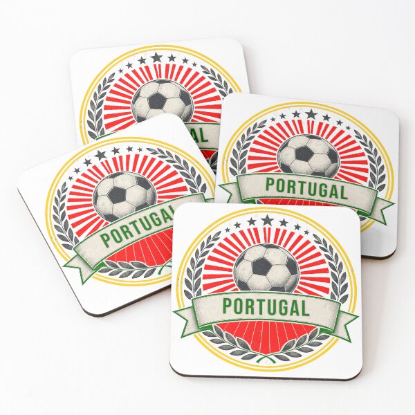 Item preview, Portugal Vintage Soccer Crest — Retro Portuguese Football Badge Fan Emblem designed and sold by icemanphotos.