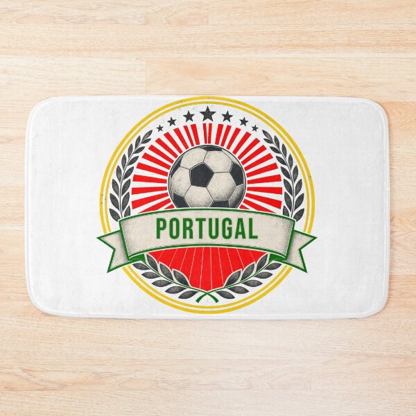 Item preview, Portugal Vintage Soccer Crest — Retro Portuguese Football Badge Fan Emblem designed and sold by icemanphotos.