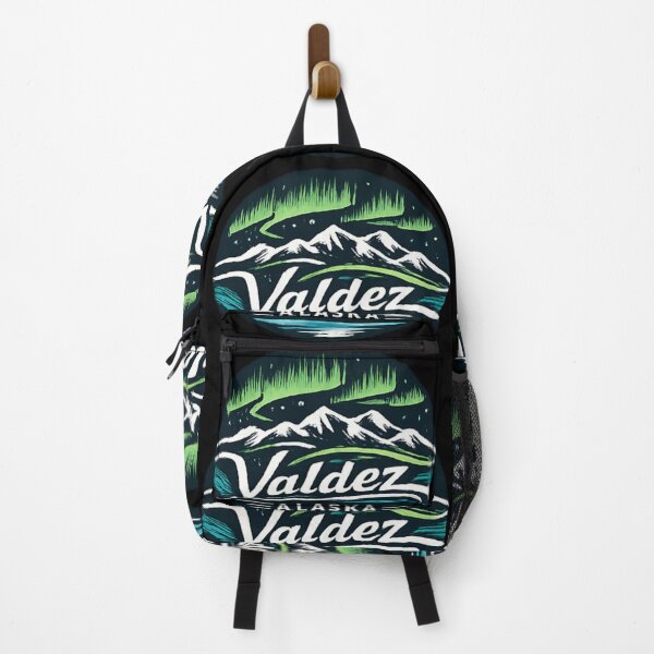 Item preview, Valdez Alaska and the northern lights designed and sold by DamioPolArt.