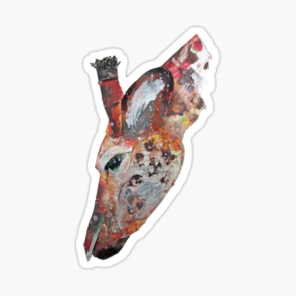 Drinking Giraf Sticker