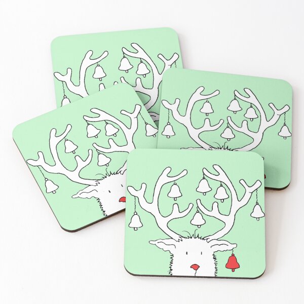 Item preview, Jingle Reindeer designed and sold by Annie White Illustration.