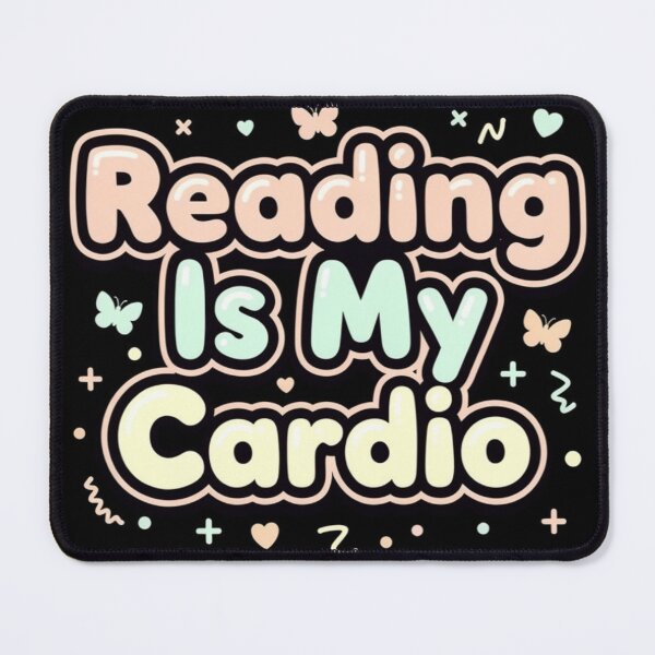 Item preview, Reading is my cardio designed and sold by Benevoleantrr.