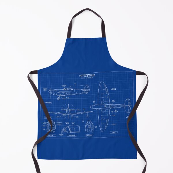 Item preview, SPITFIRE: Royal Air Force (Blueprint) designed and sold by BGALAXY.