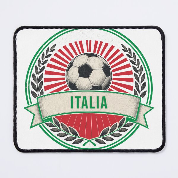 Item preview, Italy Vintage Soccer Crest — Retro Italia Football Badge Fan Emblem designed and sold by icemanphotos.