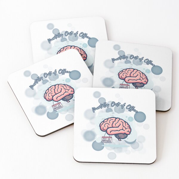Item preview, Mentally Out Of Office Funny Remote Work Design designed and sold by iamKRUK.