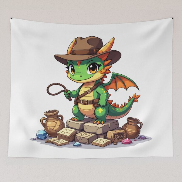 Item preview, Archeologist Dragon designed and sold by BohoShopHU.
