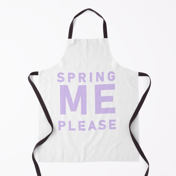 Item preview, Spring Me Please Pastel Purple Typography designed and sold by LekkieStudioArt.