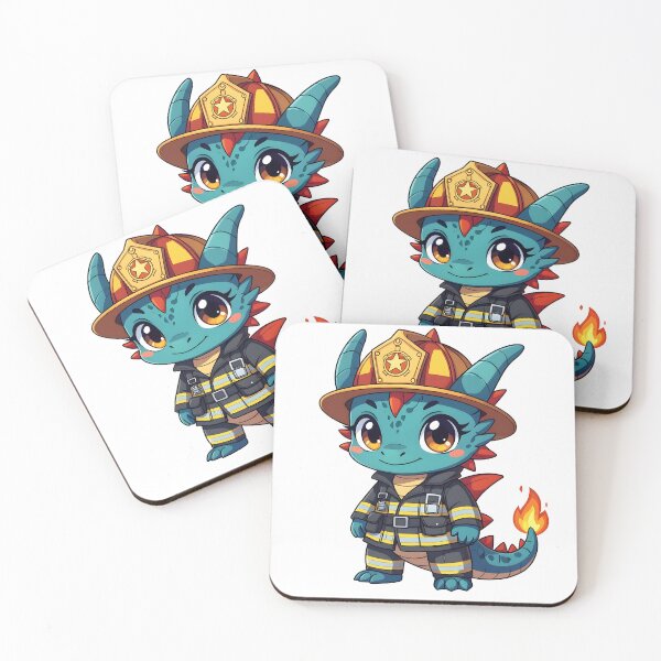 Item preview, Fireman Dragon designed and sold by BohoShopHU.