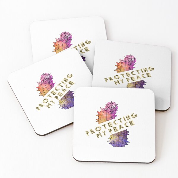 Item preview, Funny Introvert Cactus Protecting My Peace designed and sold by GraphicComet.