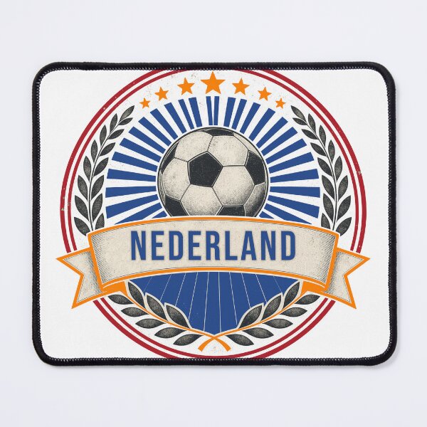 Item preview, Netherlands Vintage Soccer Crest — Retro Nederland Football Badge Fan Emblem designed and sold by icemanphotos.