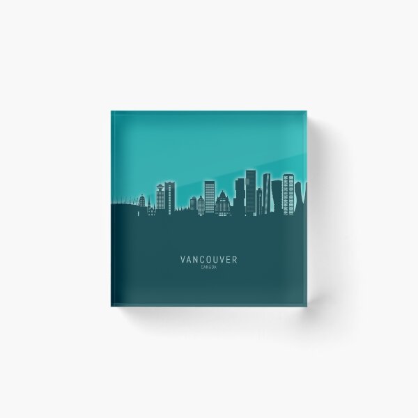 Item preview, Vancouver Canada Skyline designed and sold by ArtPrints.