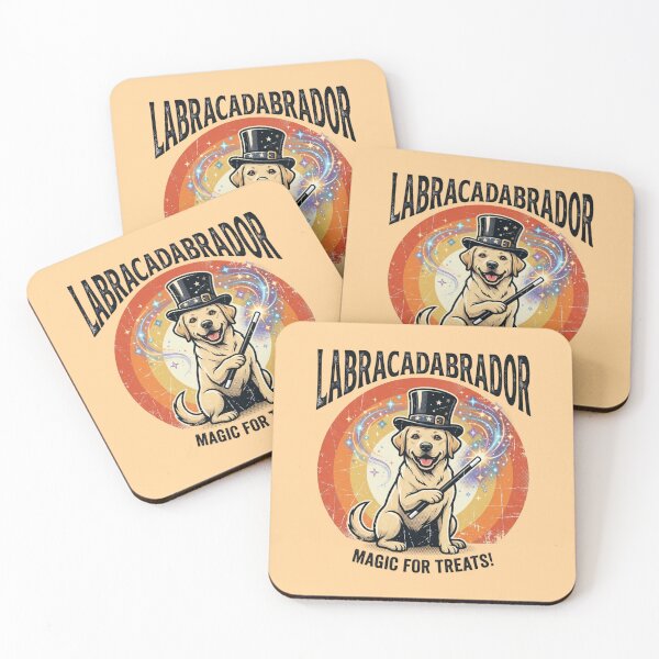 Item preview, Labracadabrador Funny Magic Dog Joke Labrador Lover Gift Retro Vintage Humor designed and sold by Im-Ara.