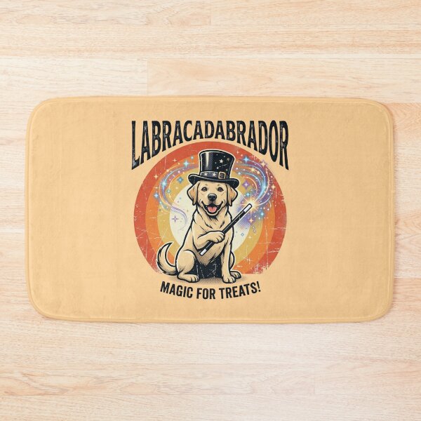 Item preview, Labracadabrador Funny Magic Dog Joke Labrador Lover Gift Retro Vintage Humor designed and sold by Im-Ara.