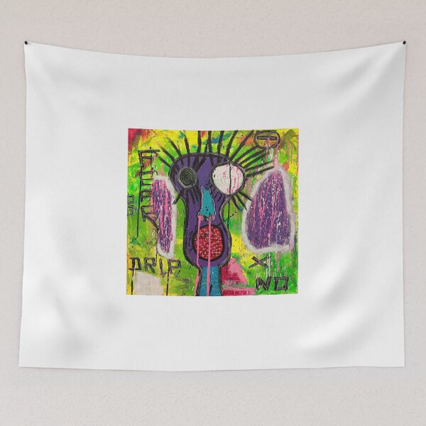 Item preview, Fear Drip – Neo Expressionist Abstract Emotional Art designed and sold by Flowrenc3.