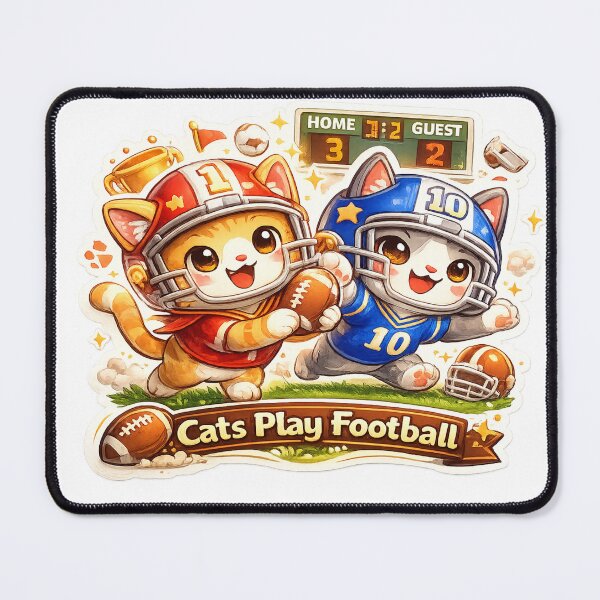Item preview, CATS PALY FOOTBALL designed and sold by MR4me.