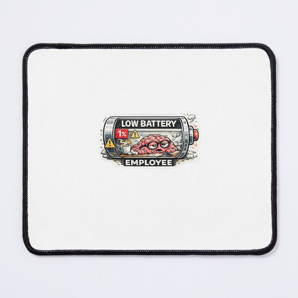 Item preview, Low Battery Employee designed and sold by WestonStudio.