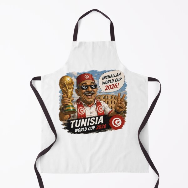 Item preview, Funny Tunisia World Cup 2026 Sticker designed and sold by Pixanova.