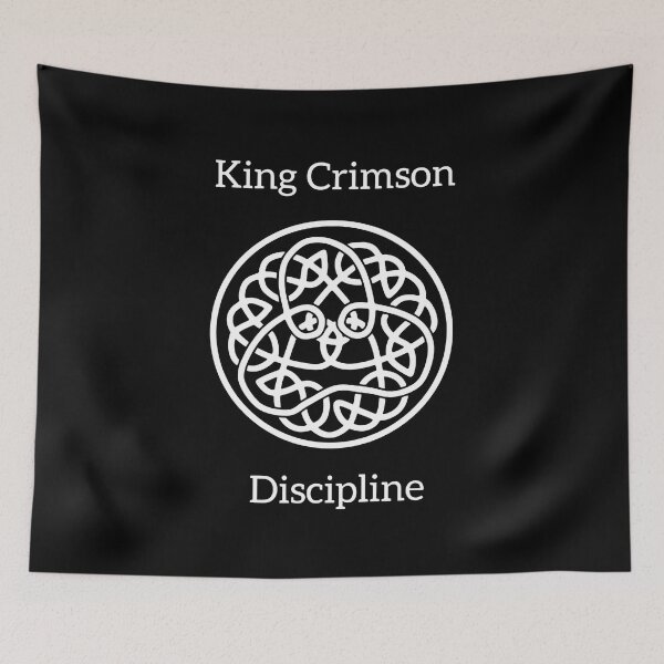 Item preview, Kings Crimsons Discipline Knot Band designed and sold by MeanpersonaArt.