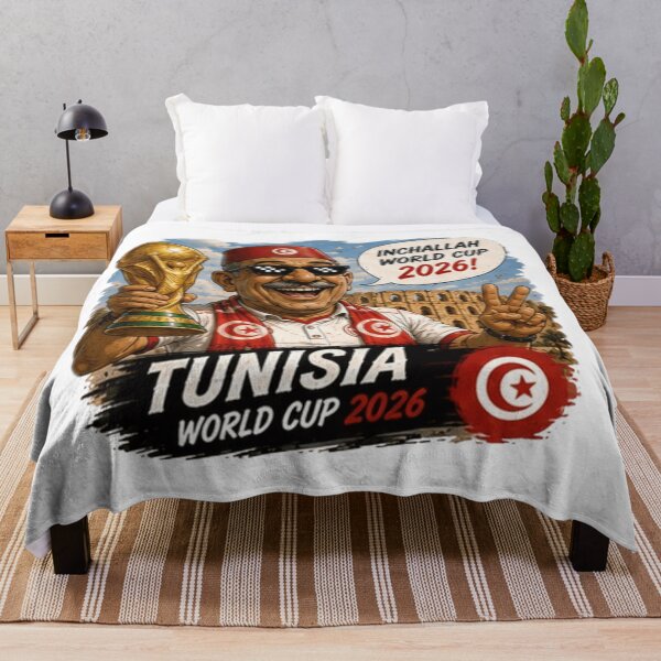 Item preview, Funny Tunisia World Cup 2026 Sticker designed and sold by syndia2209.