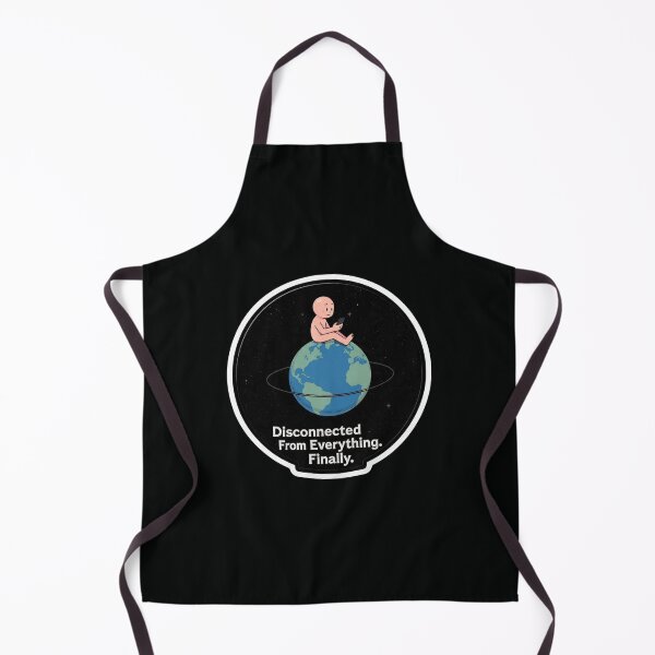 Item preview, Disconnected From Everything Finally Space Person Funny Design designed and sold by BooDesignStudio.