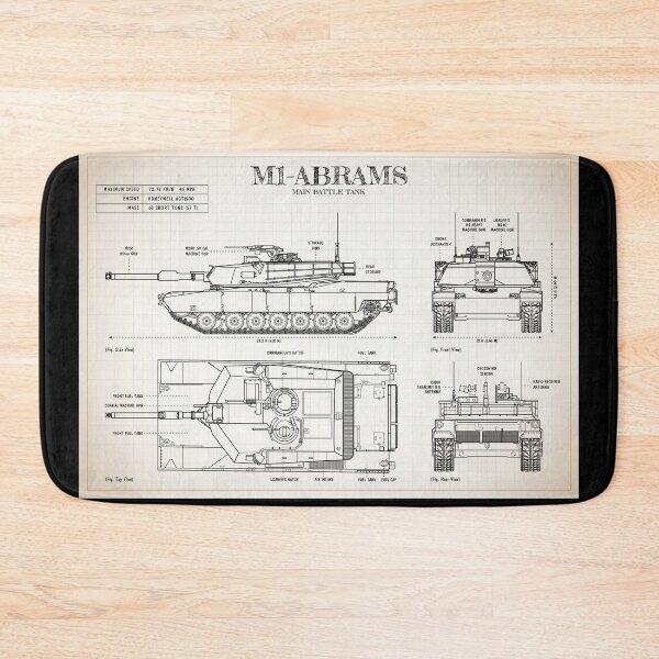 Item preview, M1A1 ABRAMS- Main Battle Tank (Ivory Version) designed and sold by BGALAXY.