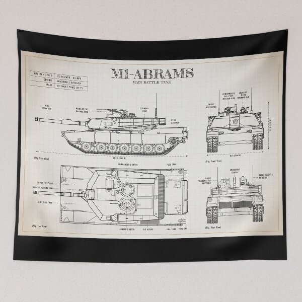 Item preview, M1A1 ABRAMS- Main Battle Tank (Ivory Version) designed and sold by BGALAXY.
