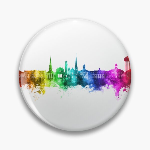 Item preview, Aiken South Carolina Skyline designed and sold by ArtPrints.