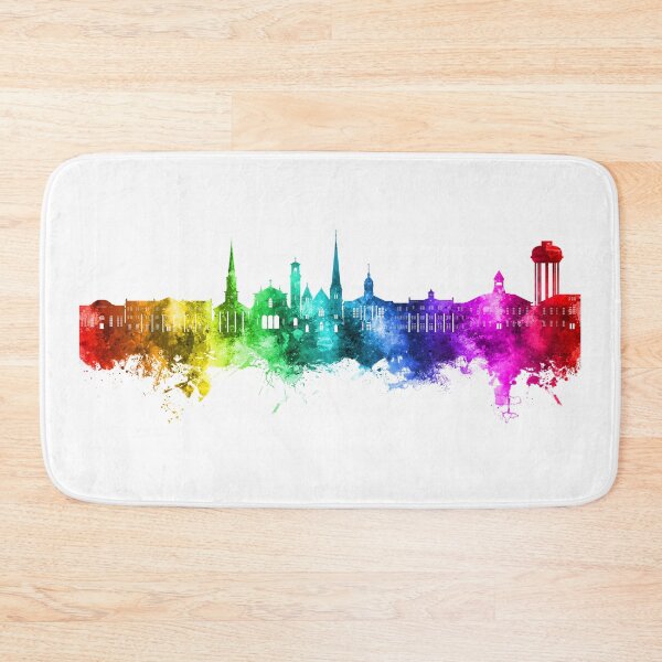 Item preview, Aiken South Carolina Skyline designed and sold by ArtPrints.