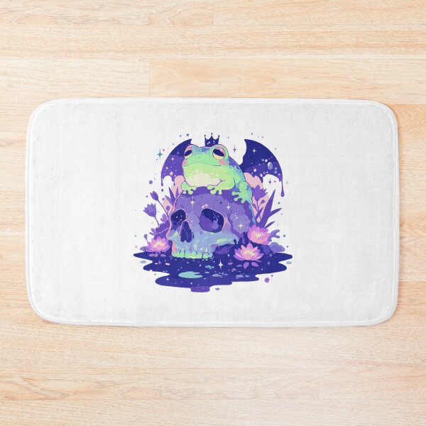 Item preview, Cute Pastel Goth Frog With Wings Art designed and sold by Tinycraftyalien.