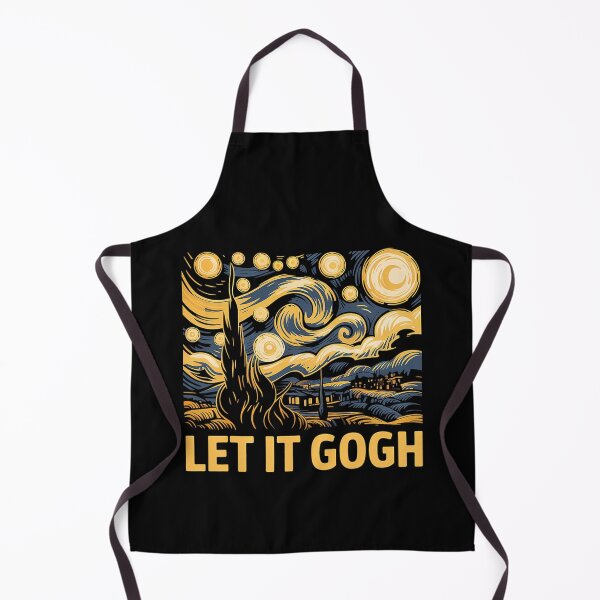 Item preview, Let It Gogh Funny Vincent Van Gogh Starry Night designed and sold by Littermin.