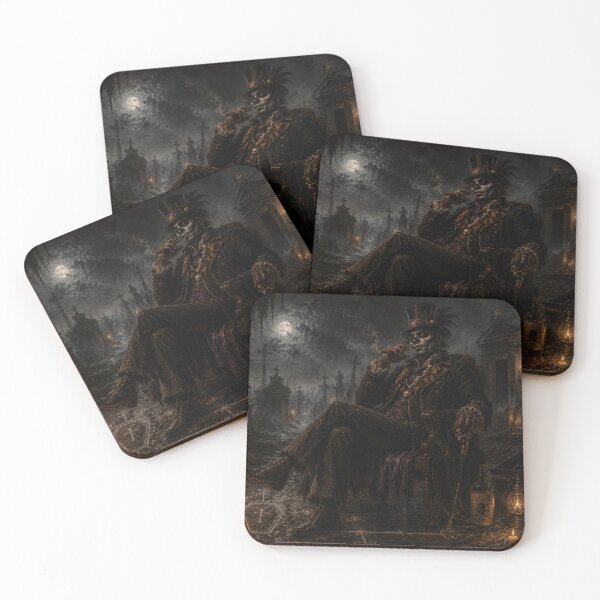 Item preview, Baron Samedi — La Mort N'est Pas La Fin | Defeated Legends Series designed and sold by Qorvun.