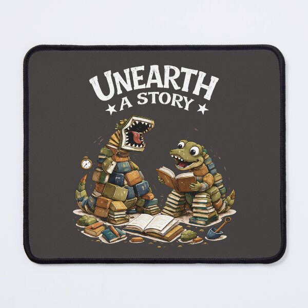 Item preview, Unearth A Story Summer Reading 2026 Shirt, Dinosaur Book Stack, Retro Prehistoric Dinosaur, Librarian Teacher Reader, Book Lover Gift designed and sold by Ezim-Rambic.