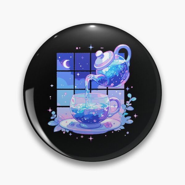 Item preview, Magical Tea Pour Celestial Teapot Art designed and sold by Tinycraftyalien.