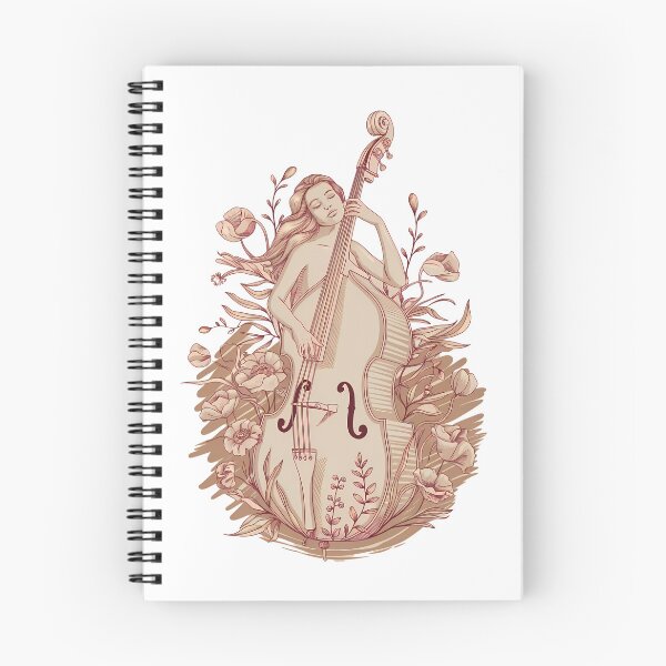 Item preview, Woman with a Double Bass - International Jazz Day designed and sold by Art-Arcade6.