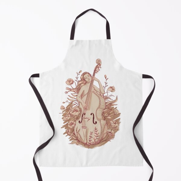 Item preview, Woman with a Double Bass - International Jazz Day designed and sold by Art-Arcade6.