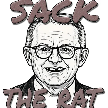 Artwork thumbnail, SACK the RAT by Huskyyy Designs