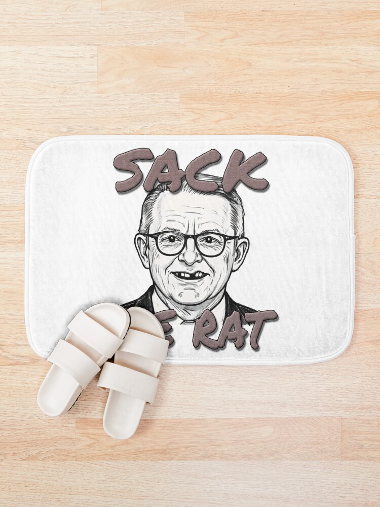 Thumbnail 1 of 6, Bath Mat, SACK the RAT designed and sold by Husky.