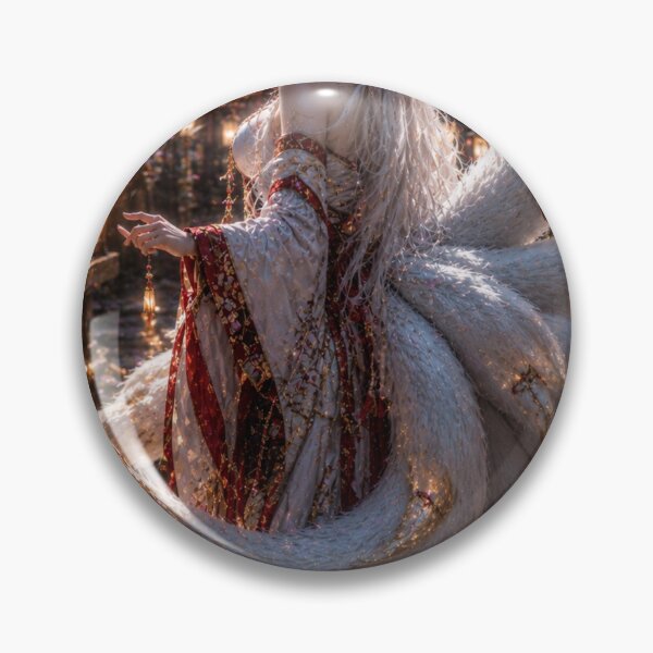 Item preview, Moonlit Fox Spirit designed and sold by Pond21.