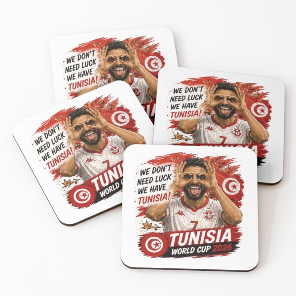 Item preview, Funny Tunisia World Cup 2026 Sticker designed and sold by Pixanova.