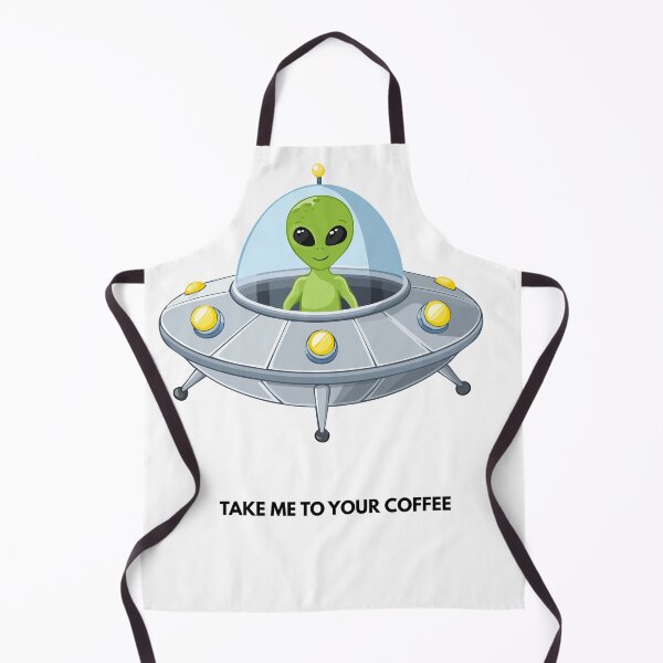 Item preview, Cute Alien in Flying Saucer – Beyond The Void designed and sold by onubi.