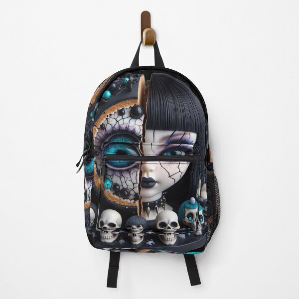 Item preview, Dark Surrealist Split Doll Cake with Giant Cosmic Eye designed and sold by LujziWorld.