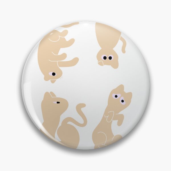 Item preview, Cream cats designed and sold by Vanillandcrimes.