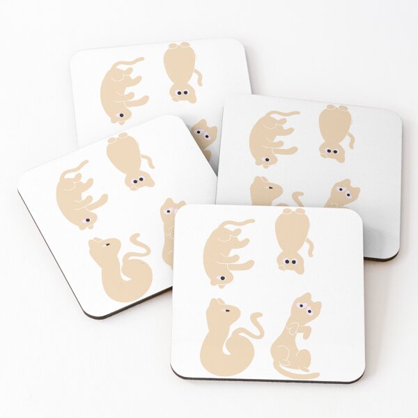 Item preview, Cream cats designed and sold by Vanillandcrimes.