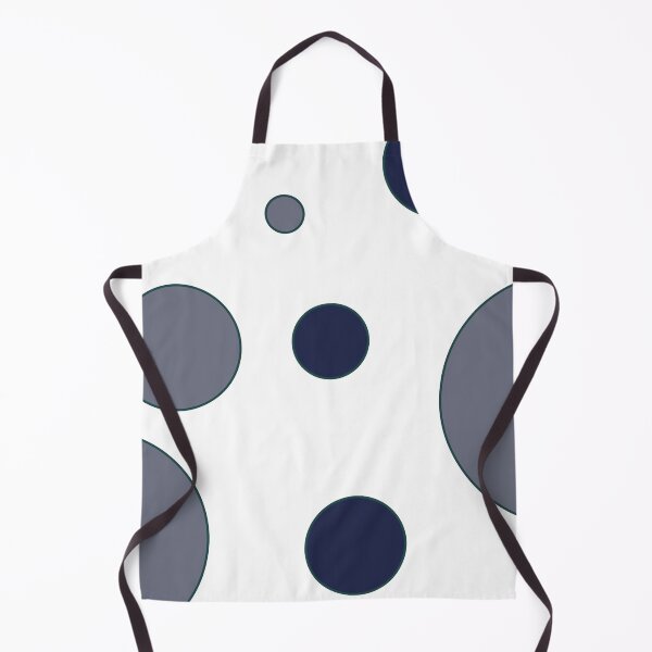 Item preview, Abstract Minimalist Navy and Grey Circles designed and sold by Ployphaiphai .