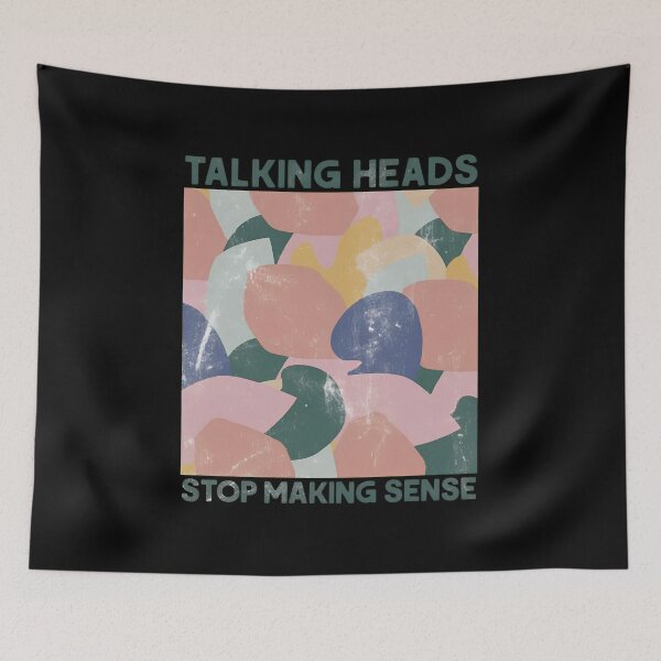 Item preview, Talkings Headss Stop Making Sense designed and sold by MeanpersonaArt.