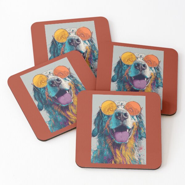 Item preview, happy dog vibes designed and sold by PASSION AND FUN WORLD .